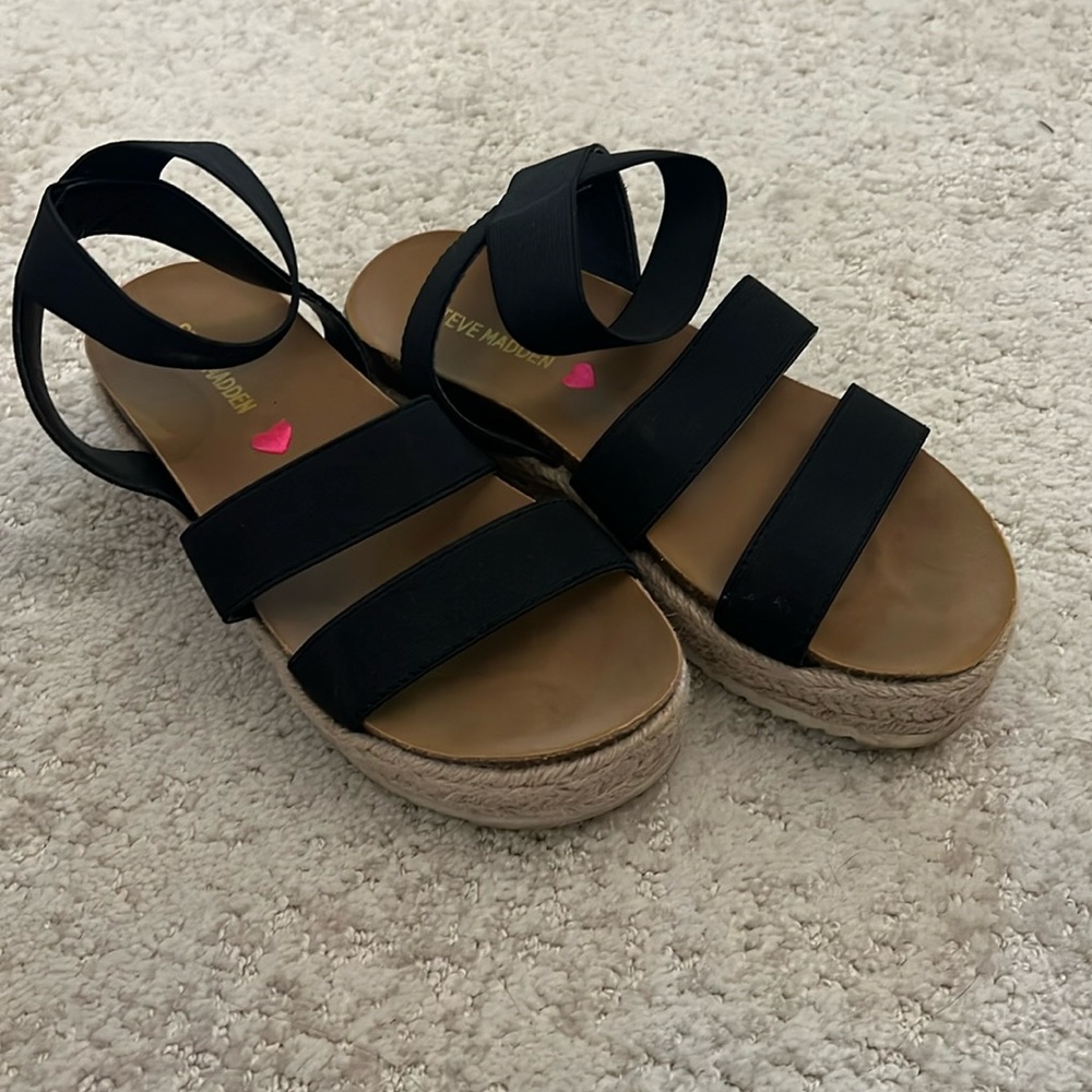 Steve Madden Girls espadrilles size 1